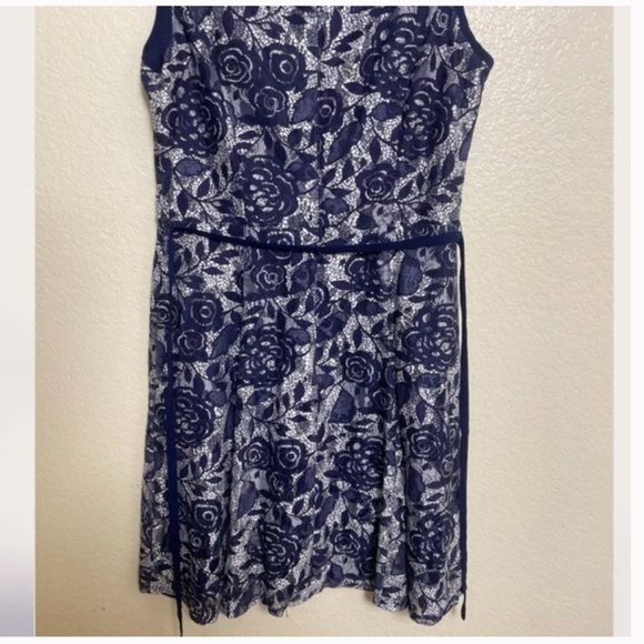 Lace Embroidered Style Classy Elegant Party Girly Fancy Wedding Tie Boho Dress - Picture 7 of 7